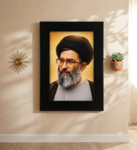 قاب عکس آیت الله سید علی خامنه ای (طلوع حق) | A4-A5-10*15 11 قاب عکس آیت الله سید علی خامنه ای (طلوع حق) | A4-A5-10*15