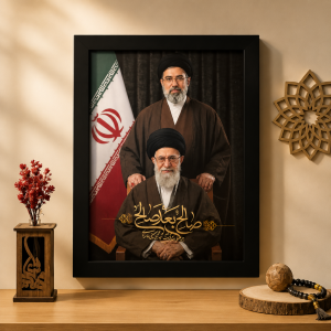 قاب عکس صالح بعد صالح / عکس امام شهید و فرزندشان 9 قاب عکس صالح بعد صالح / عکس امام شهید و فرزندشان