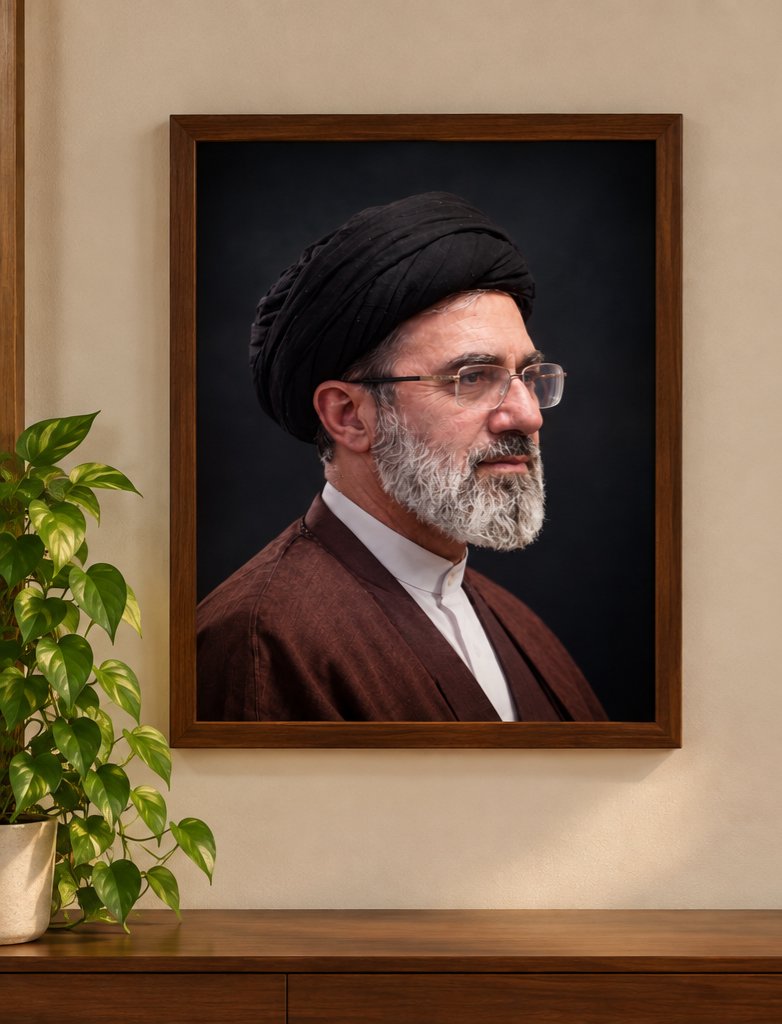 قاب عکس آیت الله سید مجتبی خامنه ای / رهبر جدید 1 قاب عکس آیت الله سید مجتبی خامنه ای / رهبر جدید